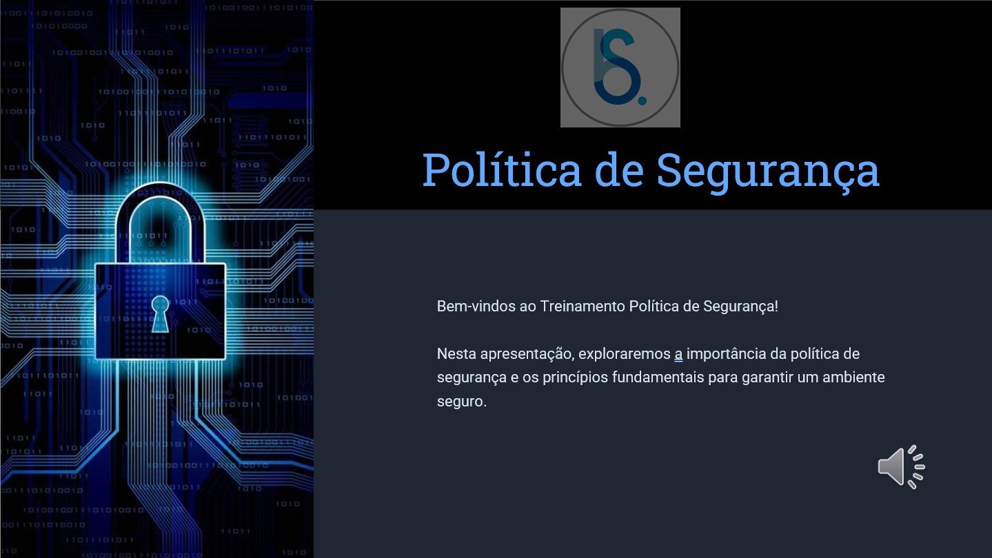 Módulo 1: Treinamento Política de Segurança